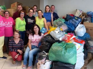 Campanha solidária arrecada mais de 2 mil peças de roupas em Ituporanga 
