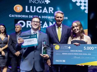 ACIO conquista a 1ª colocação no Prêmio InovA+ da FACISC 